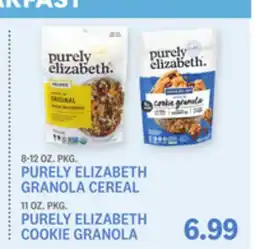 Kings Food Markets 8-12 OZ. PKG. PURELY ELIZABETH GRANOLA CEREAL 11 OZ. PKG. PURELY ELIZABETH COOKIE GRANOLA offer