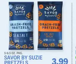 Kings Food Markets SAVOR BY SUZIE PRETZELS offer