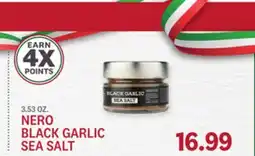 Kings Food Markets NERO BLACK GARLIC SEA SALT offer