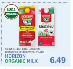 Kings Food Markets HORIZON ORGANIC MILK offer