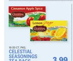 Kings Food Markets CELESTIAL SEASONINGS TEA BAGS offer