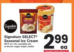 ACME Signature SELECT Seasonal Ice Cream offer