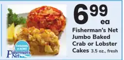 ACME Fisherman's Net Jumbo Baked Crab or Lobster Cakes offer