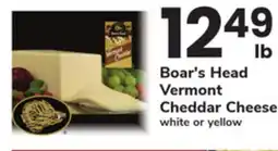 ACME Boar's Head Vermont Cheddar Cheese offer