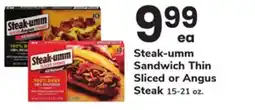 ACME Steak-umm Sandwich Thin Sliced or Angus Steak offer
