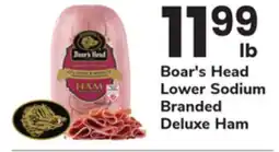 ACME Boar's Head Lower Sodium Branded Deluxe Ham offer