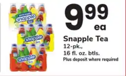 ACME Snapple Tea offer