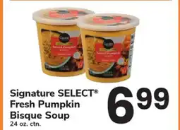 ACME Signature SELECT Fresh Pumpkin Bisque Soup offer