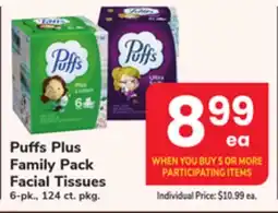 ACME Puffs Plus Family Pack Facial Tissues offer