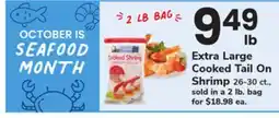 ACME Extra Large Cooked Tail On Shrimp offer
