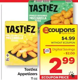 Weis Markets Tast!ez Appetizers offer
