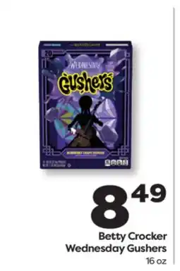 Weis Markets Betty Crocker Wednesday Gushers offer