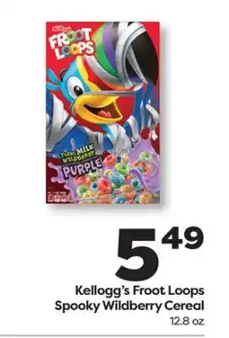 Weis Markets Kellogg's Froot Loops Spooky Wildberry Cereal offer
