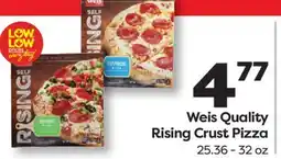 Weis Markets Weis Quality Rising Crust Pizza offer