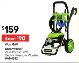Lowe's 2100-PSI 1.2-GPM Electric Pressure Washer offer