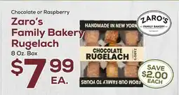 DeCicco & Sons Zaro's Family Bakery Rugelach offer
