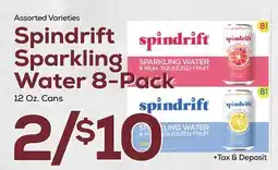 DeCicco & Sons Spindrift Sparkling Water 8-Pack offer