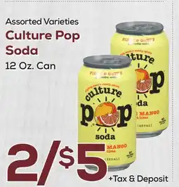 DeCicco & Sons Culture Pop Soda offer