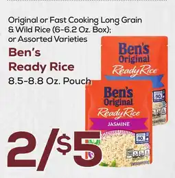 DeCicco & Sons Ben's Ready Rice 8.5-8.8 Oz. Pouch offer