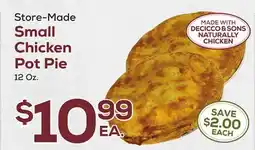 DeCicco & Sons Small Chicken Pot Pie offer
