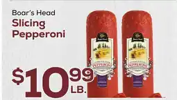 DeCicco & Sons Boar's Head Slicing Pepperoni offer