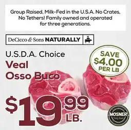 DeCicco & Sons DeCicco & Sons Veal Osso Buco offer