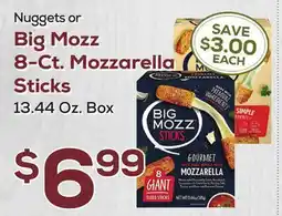 DeCicco & Sons Big Mozz 8-Ct. Mozzarella Sticks offer