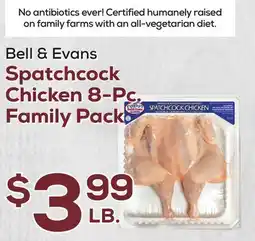 DeCicco & Sons Bell & Evans Spatchcock Chicken 8 - Pc. Family Pack offer