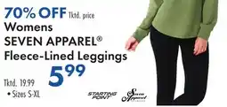 Boscov's Womens SEVEN APPAREL Fleece-Lined Leggings offer