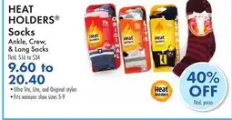 Boscov's HEAT HOLDERS Socks offer