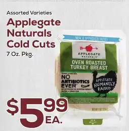 DeCicco & Sons Applegate Naturals Cold Cuts offer