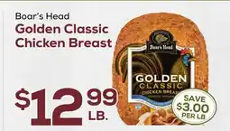 DeCicco & Sons Boar's Head Golden Classic Chicken Breast offer