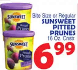 Bravo Supermarkets SUNSWEET PITTED PRUNES offer