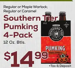 DeCicco & Sons Southern Tier Pumking 4-Pack offer