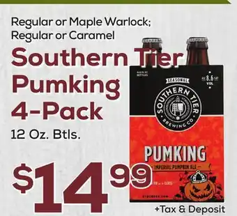 DeCicco & Sons Southern Tier Pumking 4-Pack offer