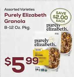 DeCicco & Sons Purely Elizabeth Granola offer