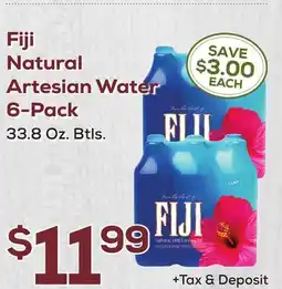 DeCicco & Sons Fiji Natural Artesian Water 6-Pack offer