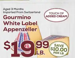 DeCicco & Sons Gourmino White Label Appenzeller offer