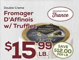 DeCicco & Sons Fromager D'Affinois w/Truffles offer