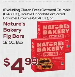 DeCicco & Sons Nature's Bakery Fig Bars offer