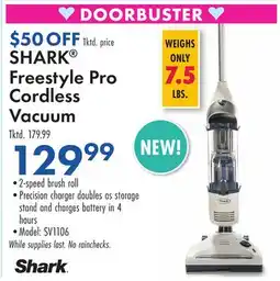 Boscov's SHARK Freestyle Pro Cordless Vacuum offer
