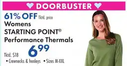 Boscov's Womens STARTING POINT Performance Thermals offer
