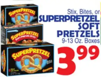 Bravo Supermarkets SUPERPRETZEL SOFT PRETZELS offer
