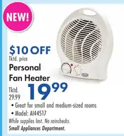 Boscov's Personal Fan Heater offer
