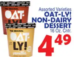Bravo Supermarkets OAT-LY! NON-DAIRY DESSERT offer