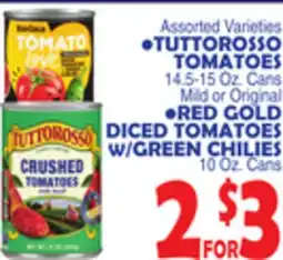 Bravo Supermarkets TUTTOROSSO TOMATOES 14.5-15 Oz. Cans offer