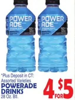Bravo Supermarkets POWERADE DRINKS offer