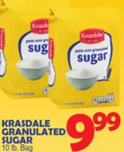 Bravo Supermarkets KRASDALE GRANULATED SUGAR offer