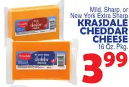 Bravo Supermarkets KRASDALE CHEDDAR CHEESE offer