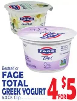 Bravo Supermarkets FAGE TOTAL GREEK YOGURT offer